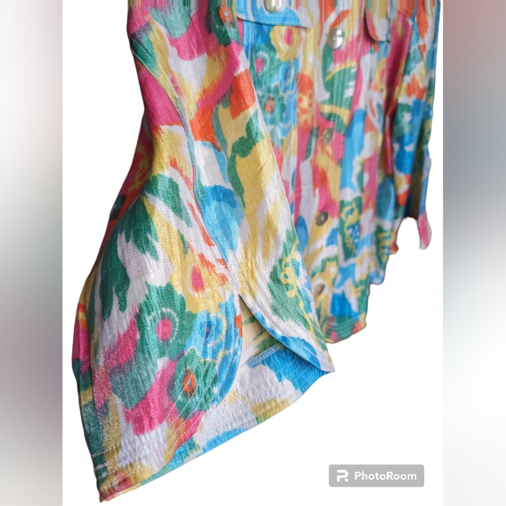Ruby Rd. Women's Floral Blazer Jacket - Picture 2 of 4